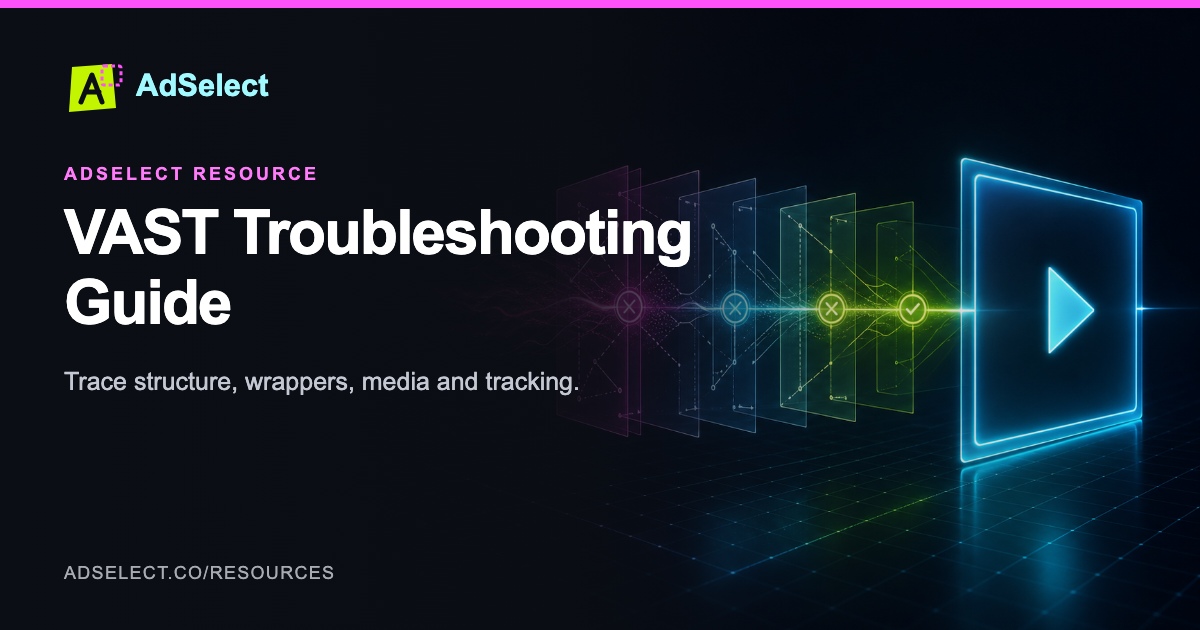 VAST diagnostic path resolving through wrappers into video playback
